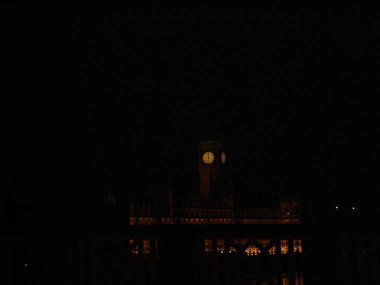 big ben at midnight. honest.