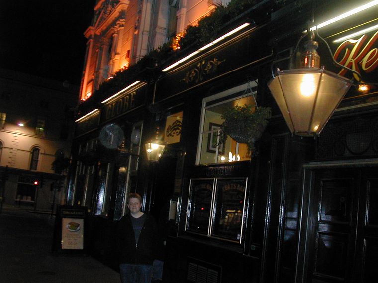 28: The final pub - The Globe. 28 half pints and we're there!